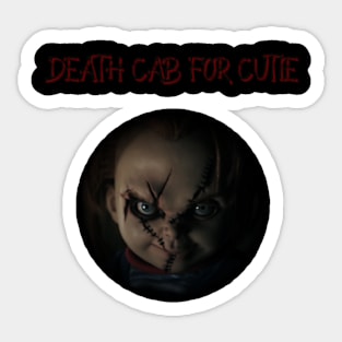 DEATH CAB FOR CUTIE BAND Sticker